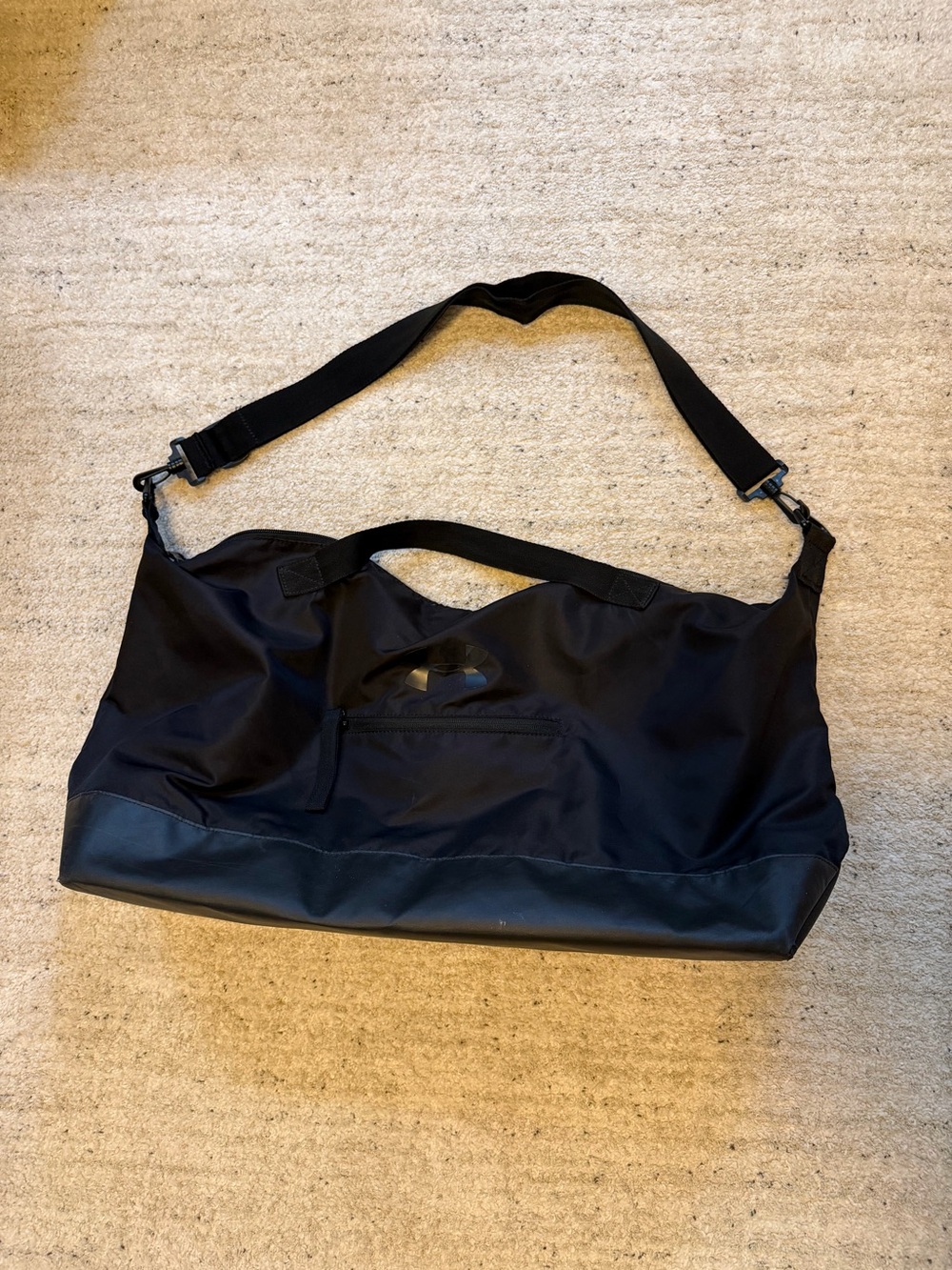 Under Armour Black Duffel Bag